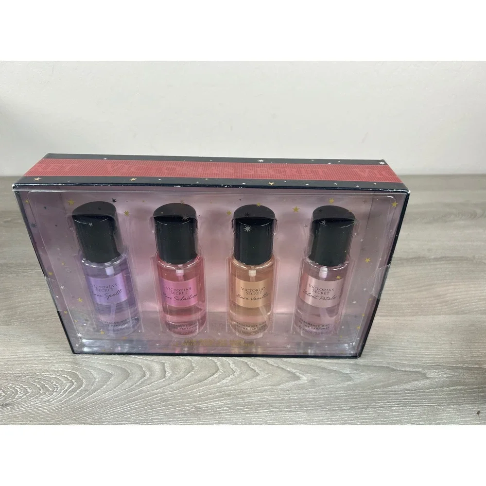 Victoria's Secret Fragrance‎ Mist Collection 4 Piece Mini Mist Gift Set